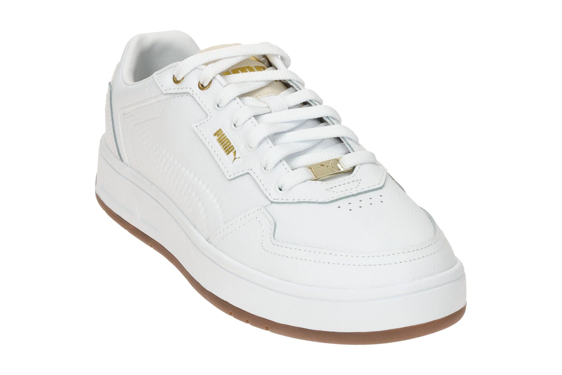 Puma Court Classic Lux white Sneaker weiß Sport 395019 3/7