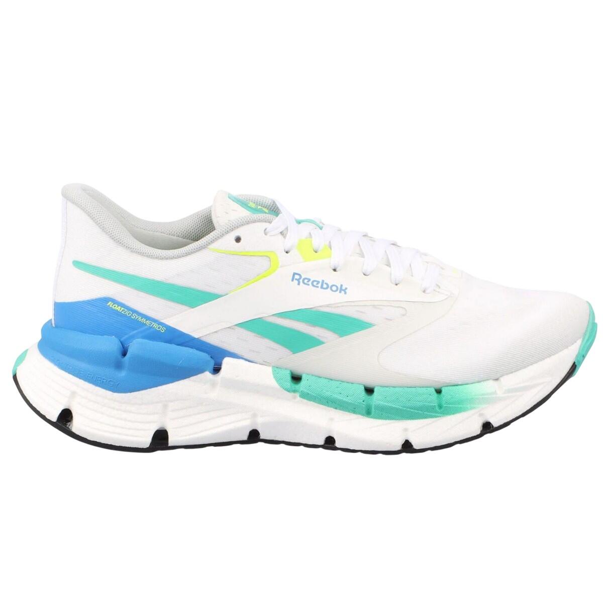 "FloatZig Symmetros" Sneaker für Herren Damen und Herren Weiß/Grün 3/4