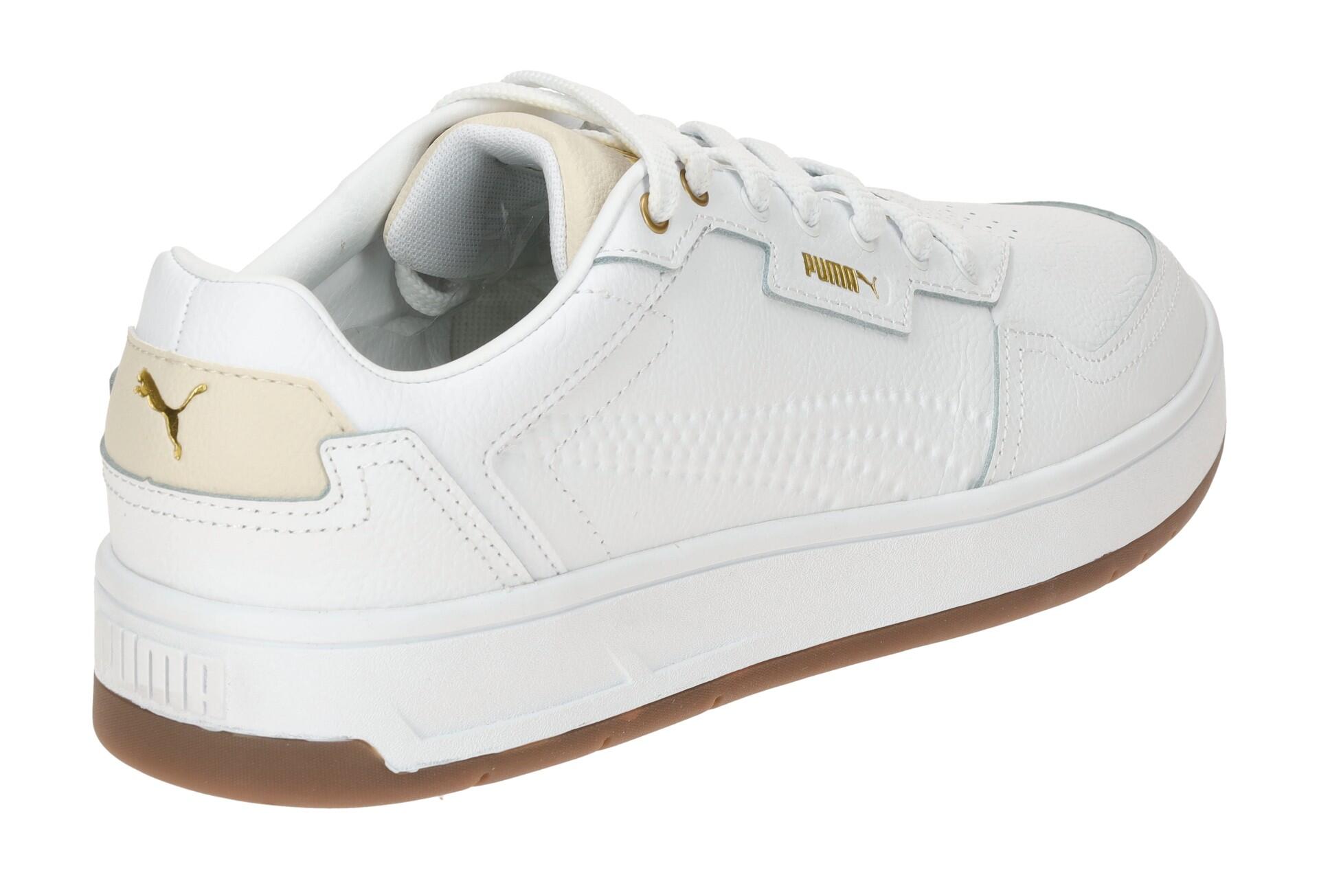 Puma Court Classic Lux white Sneaker weiß Sport 395019 4/7