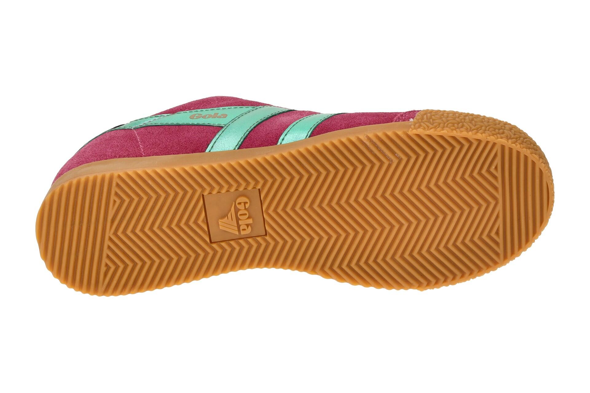 Gola Elan Glitz Schuhe Sneakers pink grün Damen CLB790 7/7