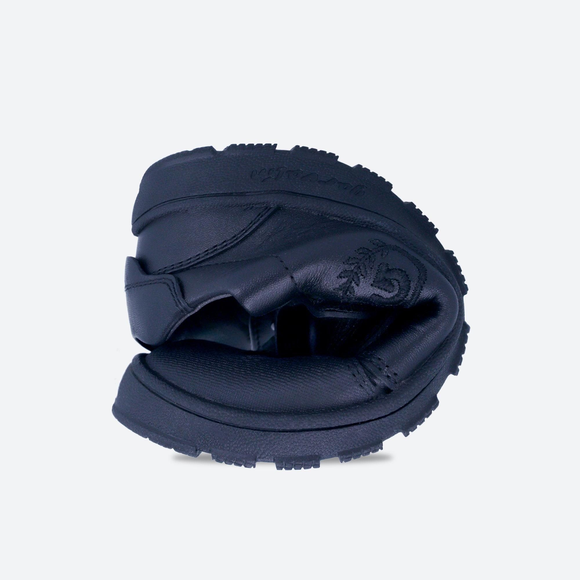 Zapatos Colegiales Barefoot Niño Garvalín 251505B Azul Marino Cierre Adherente 3/7