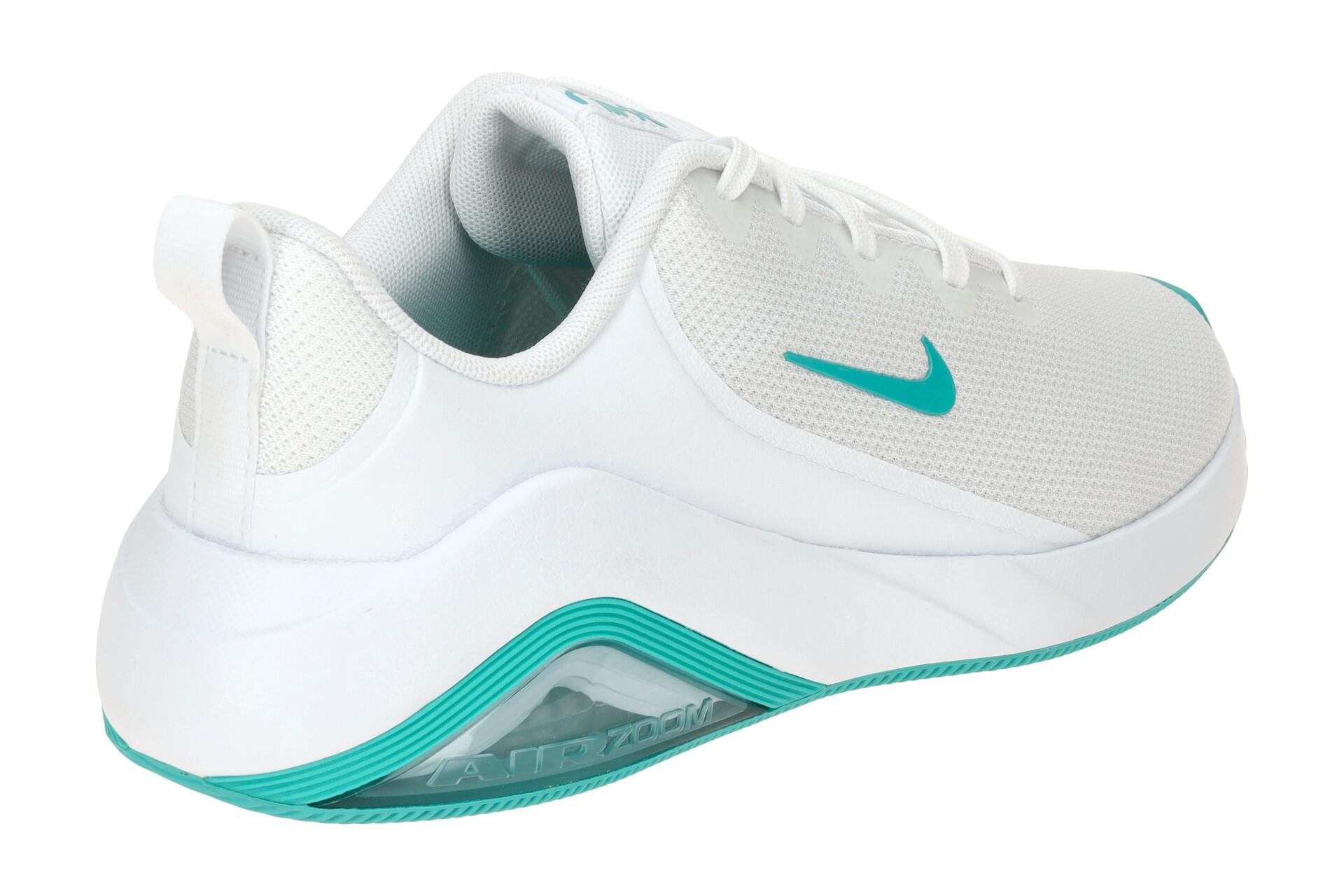 NIKE Air Zoom Bella 7 Sneaker weiß blau Damen Trainer FZ1689 4/7