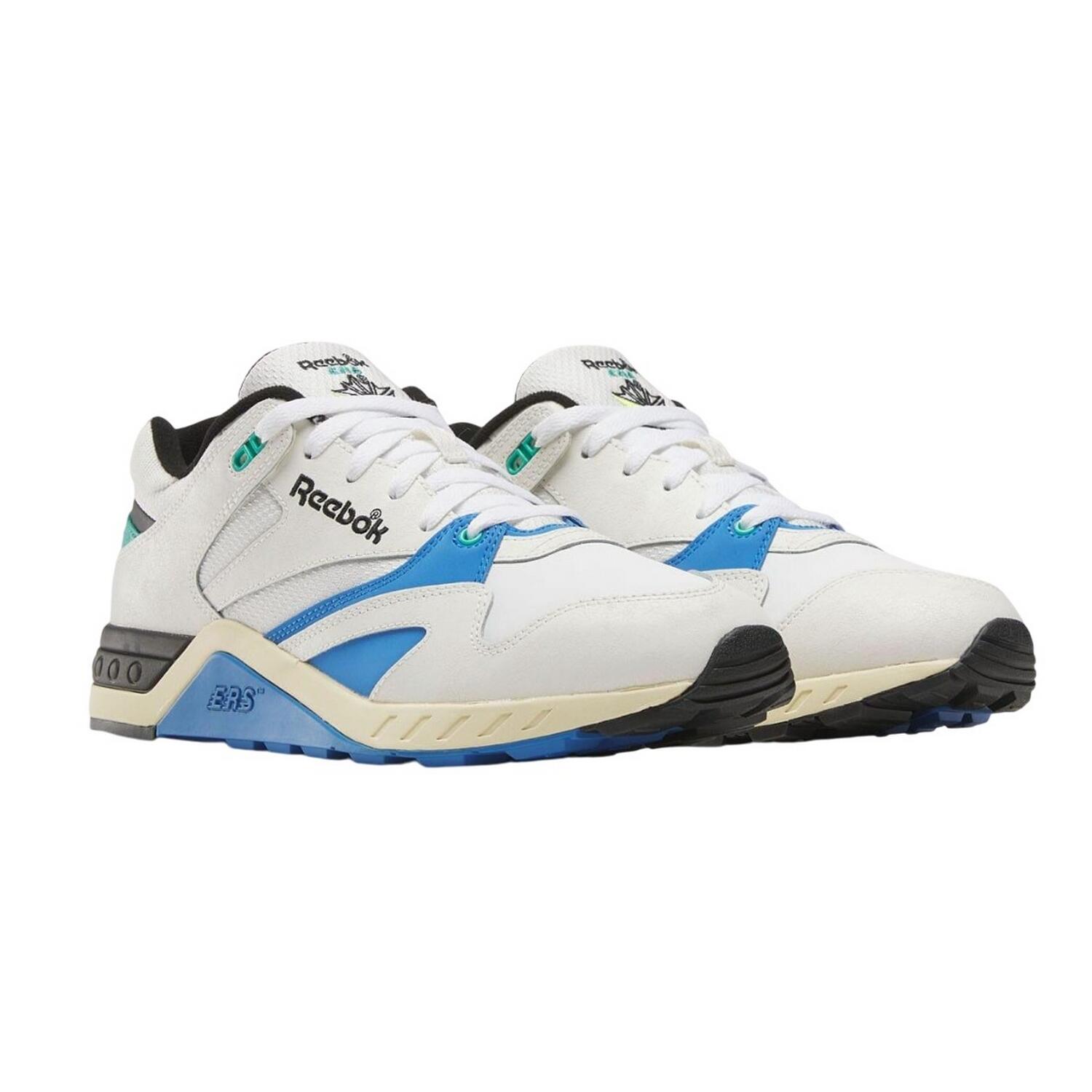 REEBOK Unisex Adult ERS 4000 Leather Trainers (White/Blue)