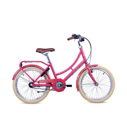 chiX classic, 24 Zoll Kinderfahrrad, 3-Gang, Braun, 130–145 cm