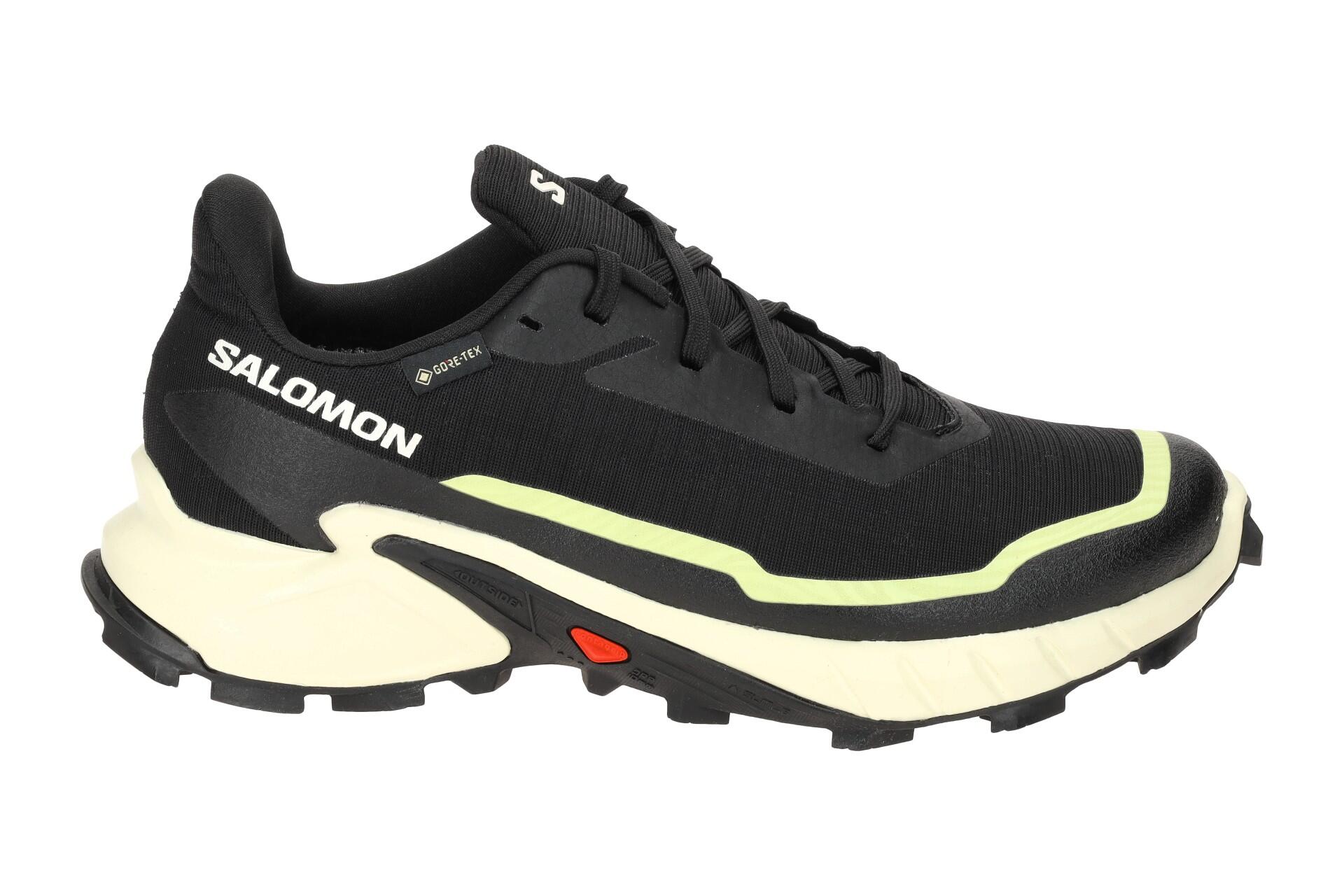 Salomon Alphacross 5 GTX Schuhe schwarz gelb GORE-TEX 474606 2/7