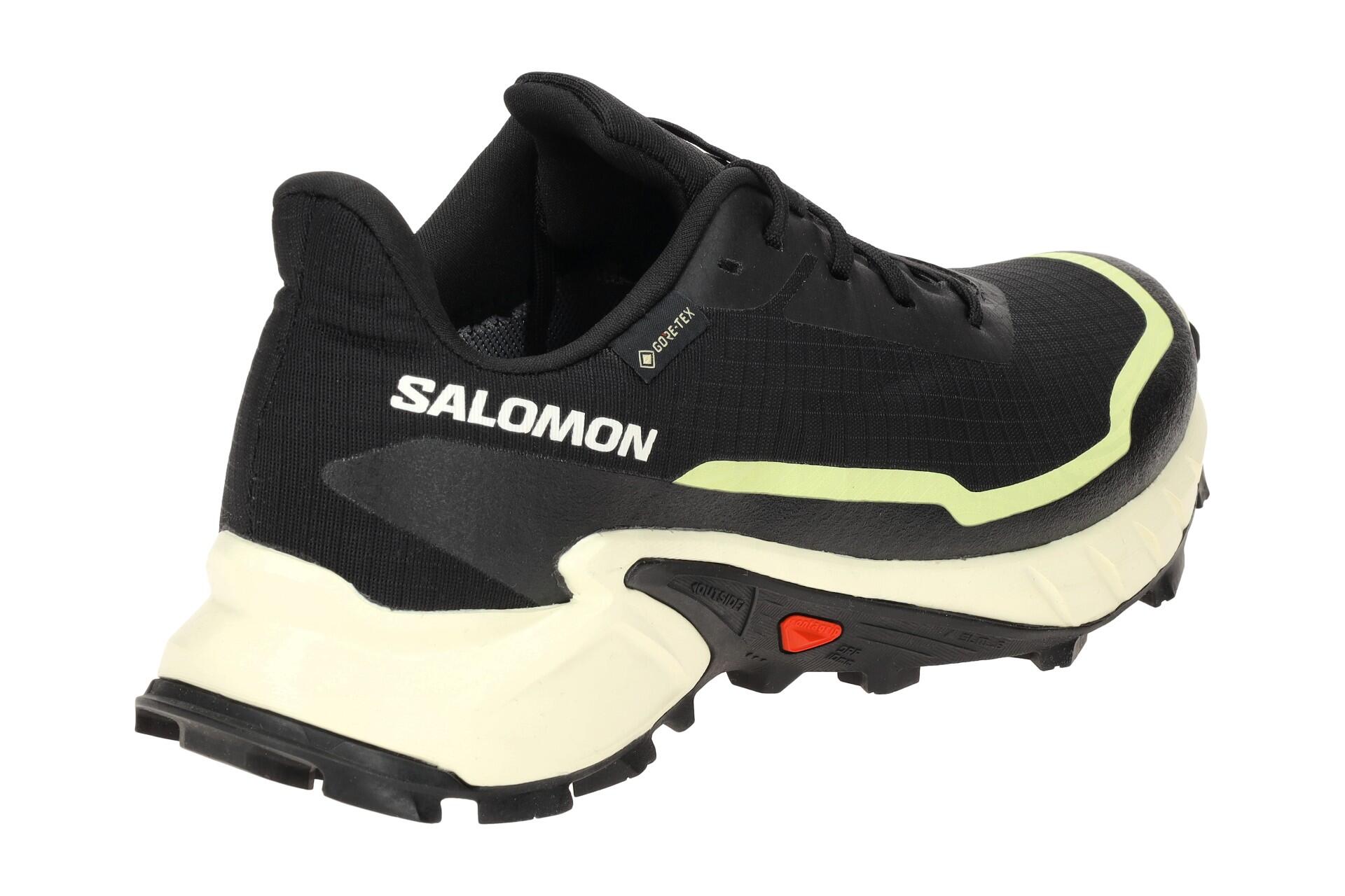 Salomon Alphacross 5 GTX Schuhe schwarz gelb GORE-TEX 474606 4/7