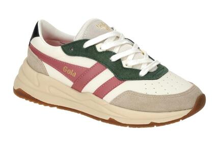 Gola Saturn Quadrant Sneakers weiß grün CLB521
