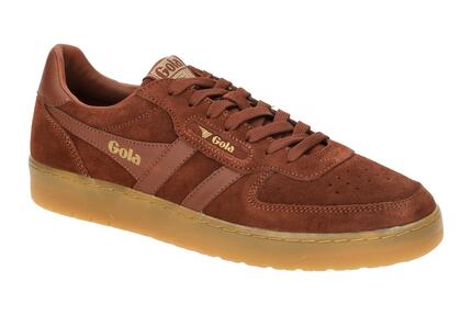 Gola HAWK SUEDE 86 Herrenschuhe - Sneakers - Halbschuhe rot Freizeit NEU