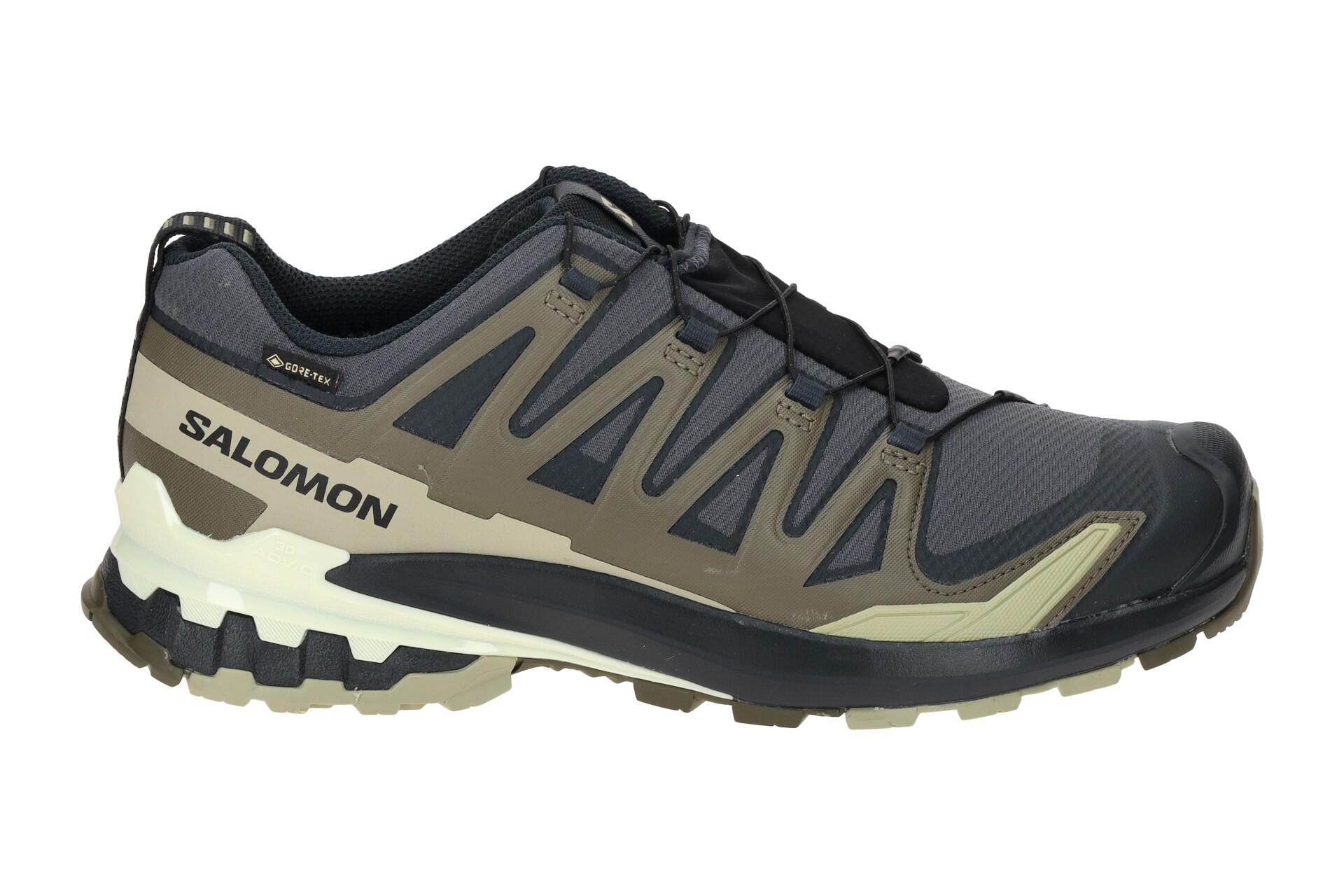 Salomon XA Pro 3D V9 Schuhe blau grün GORE-TEX 478230 2/7
