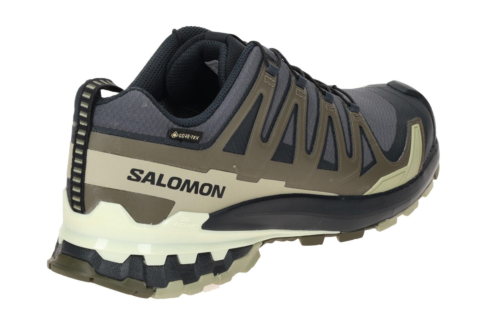 Salomon XA Pro 3D V9 Schuhe blau grün GORE-TEX 478230 4/7