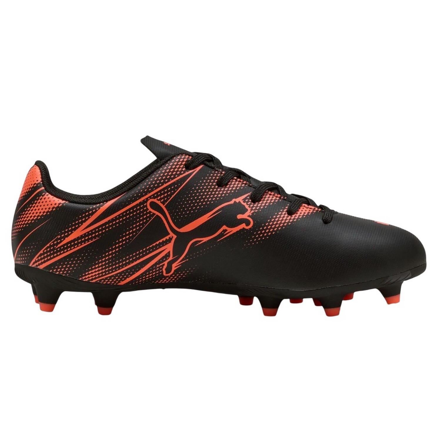 Buty piłkarskie PUMA Attacanto czarne z czerwonym akcentem 3/6