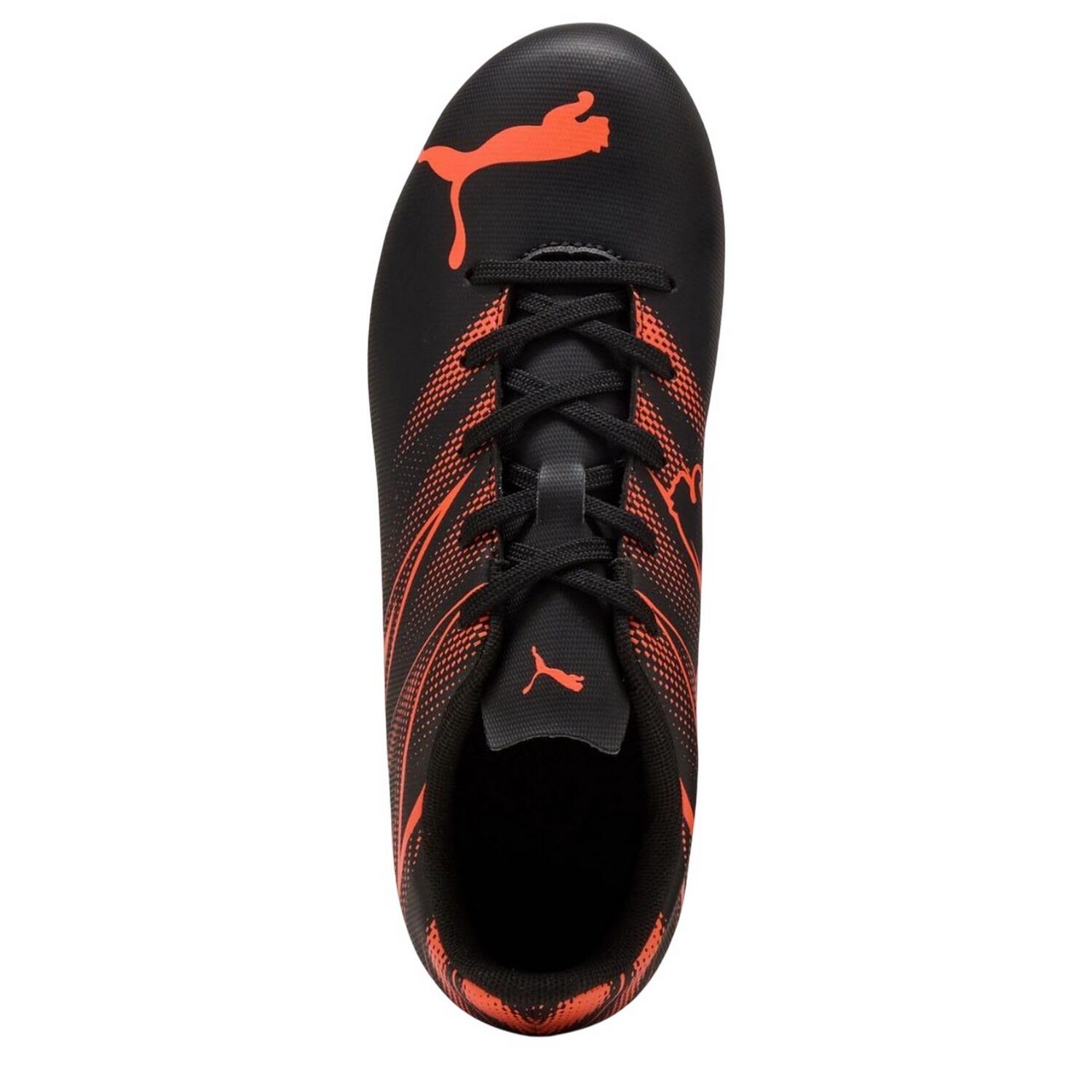 Buty piłkarskie PUMA Attacanto czarne z czerwonym akcentem 4/6