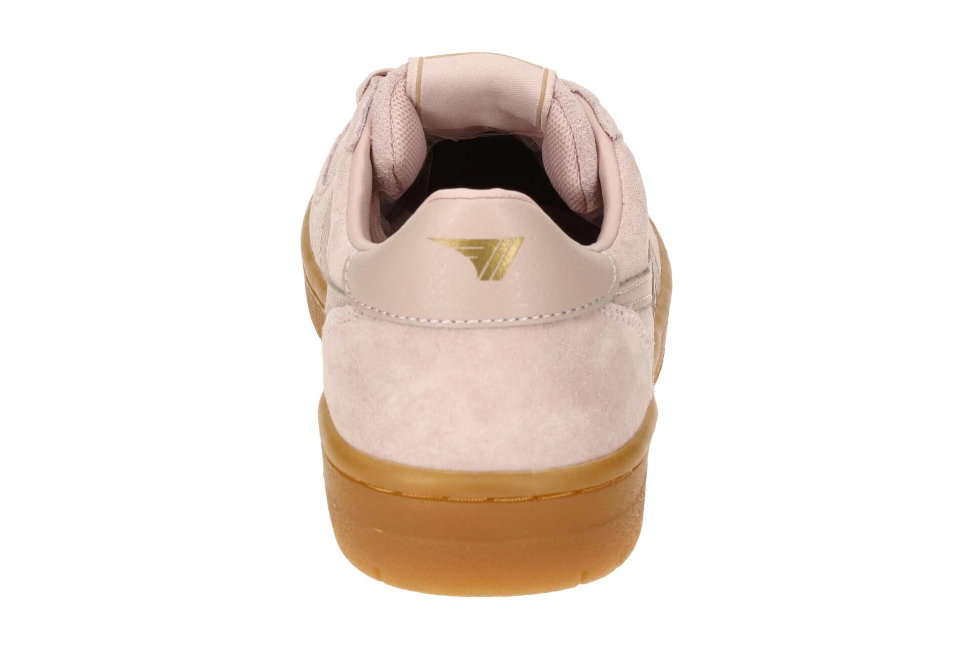 Gola Hawk Suede Schuhe Sneakers rosa Damen CLB571 5/7