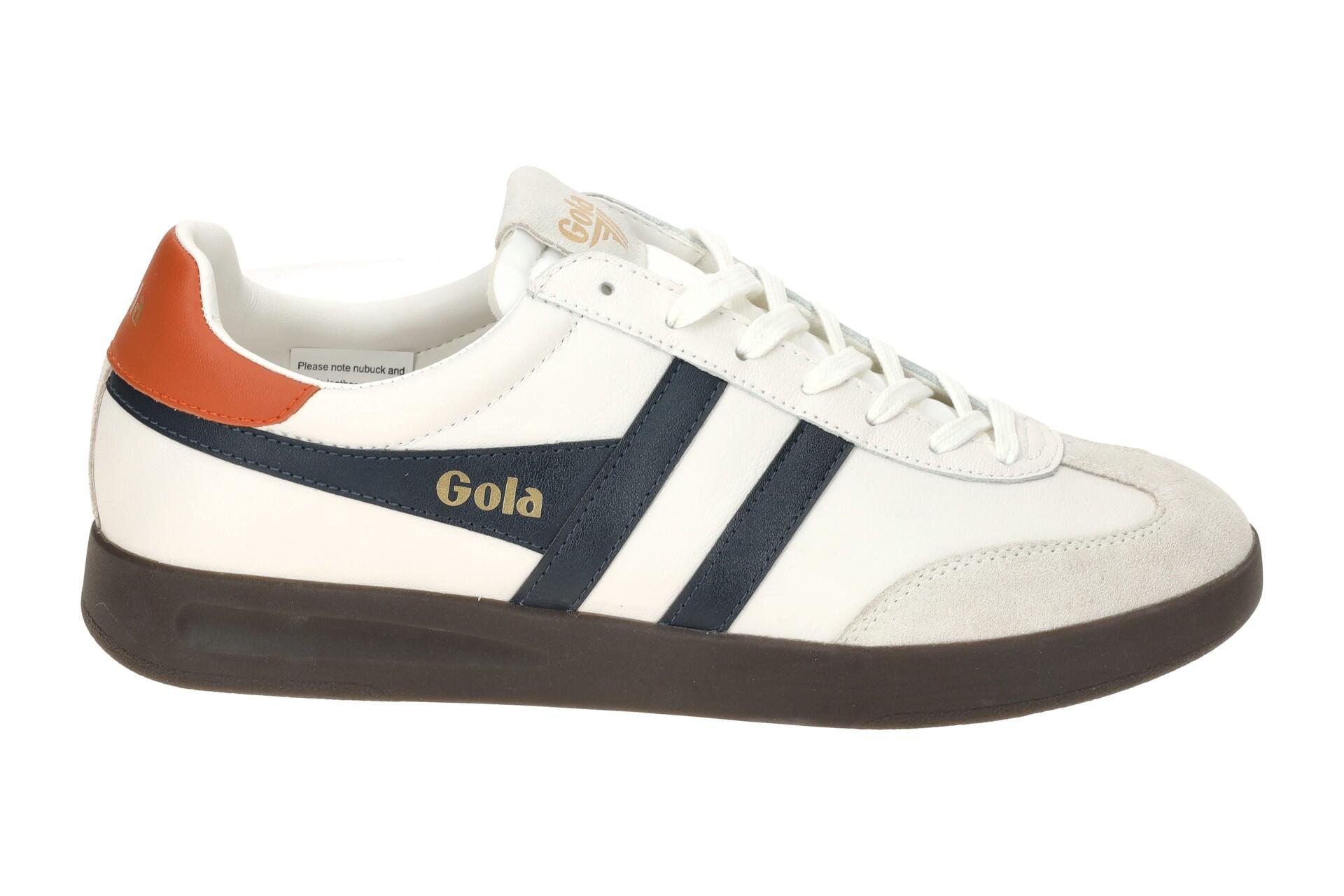 Gola Cyclone Schuhe Sneakers weiß blau Herren CLB743 2/7