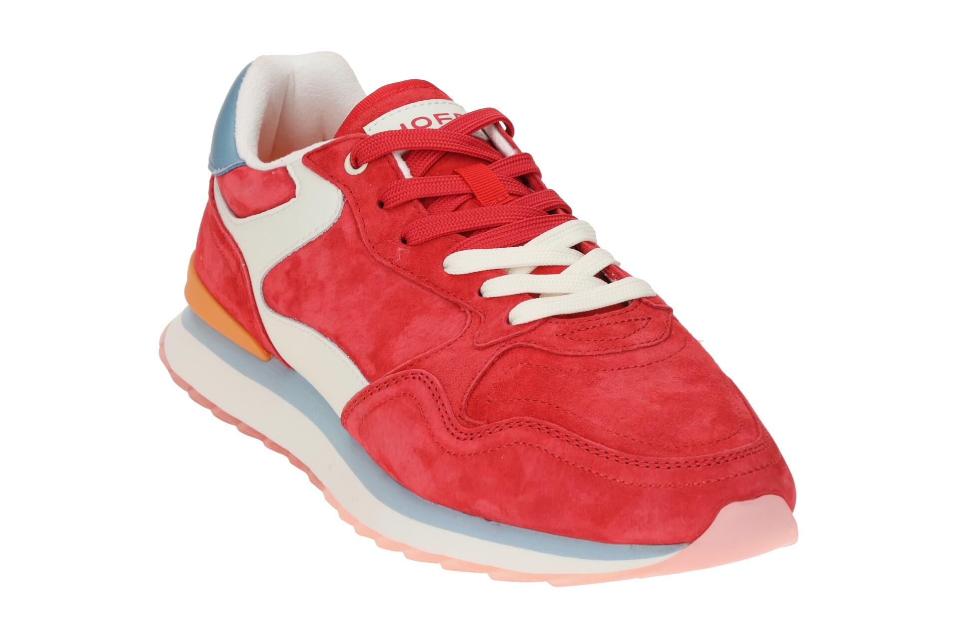 Hoff Rubeus Men Schuhe Sneakers rot Leder 22402610 3/7