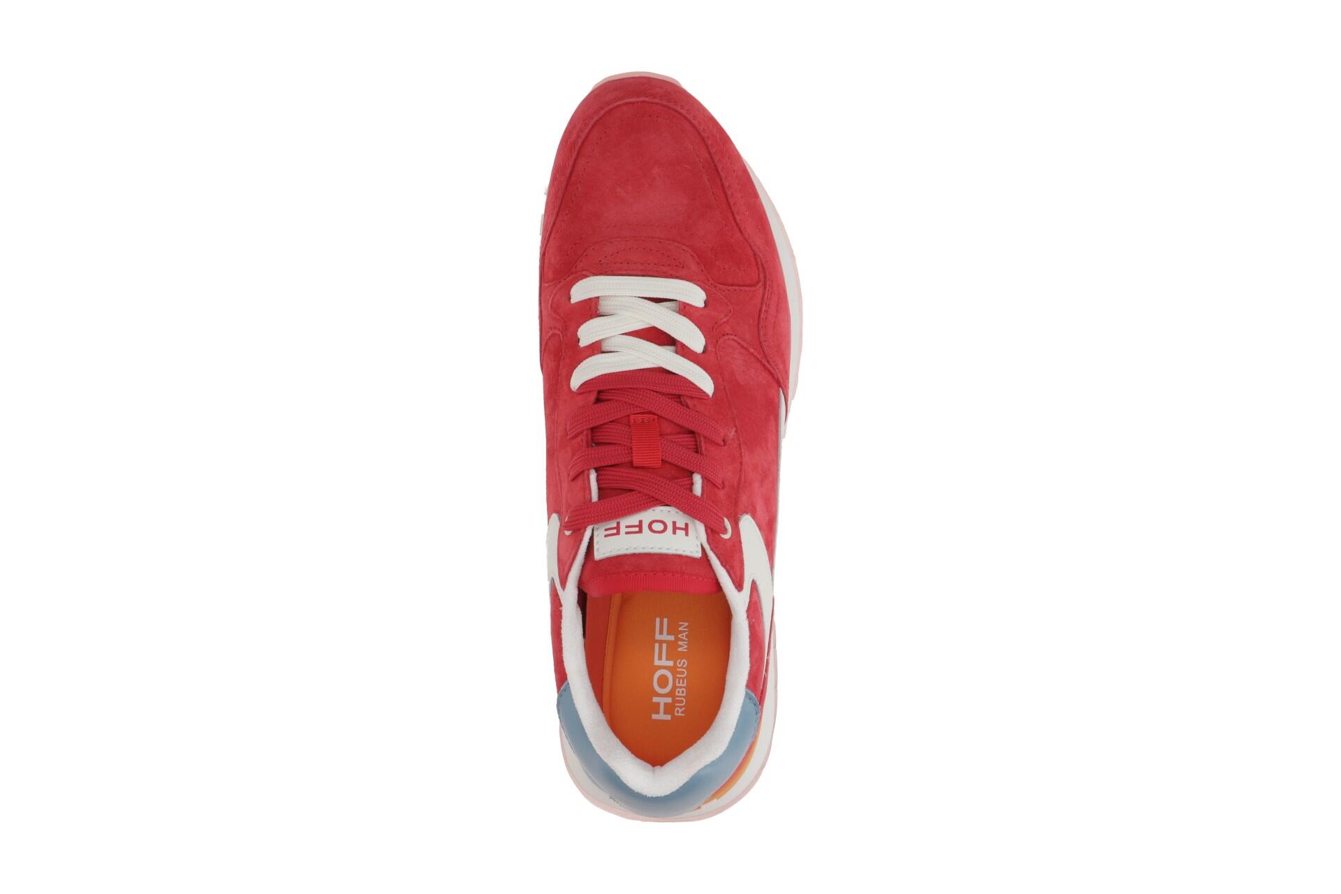 Hoff Rubeus Men Schuhe Sneakers rot Leder 22402610 6/7