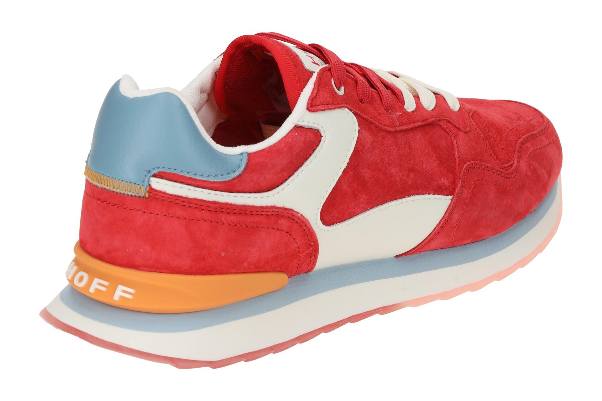 Hoff Rubeus Men Schuhe Sneakers rot Leder 22402610 4/7