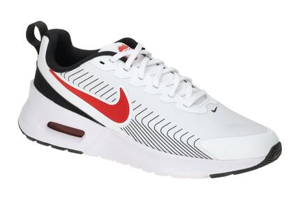 NIKE AIR MAX Nuaxis Schuhe weiß rot Herren Trainer