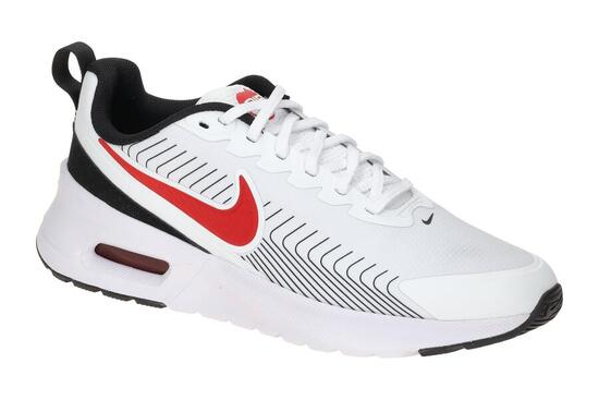 NIKE AIR MAX Nuaxis Schuhe weiß rot Herren Trainer