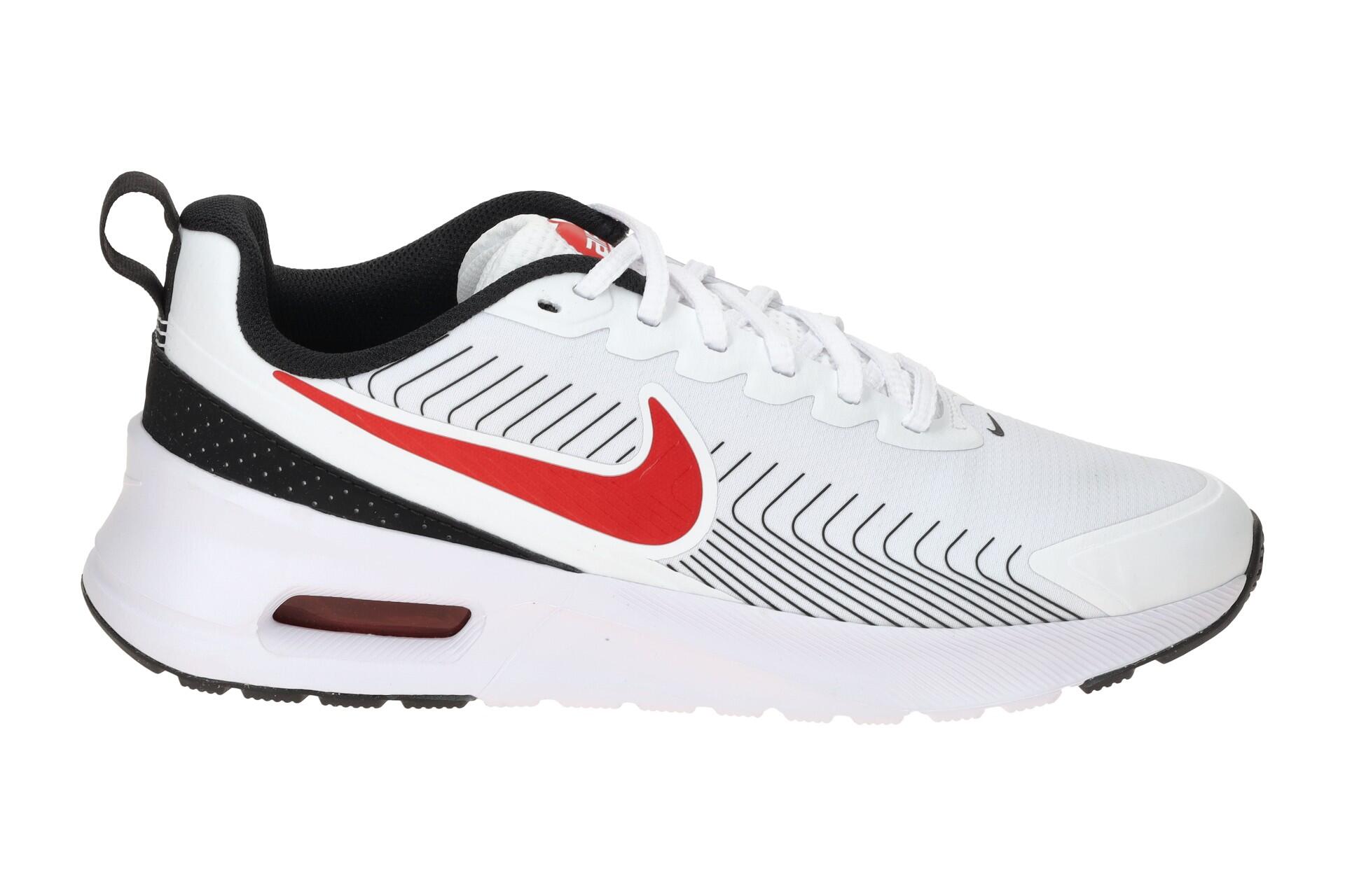 NIKE AIR MAX Nuaxis Schuhe weiß rot Herren Trainer 2/7