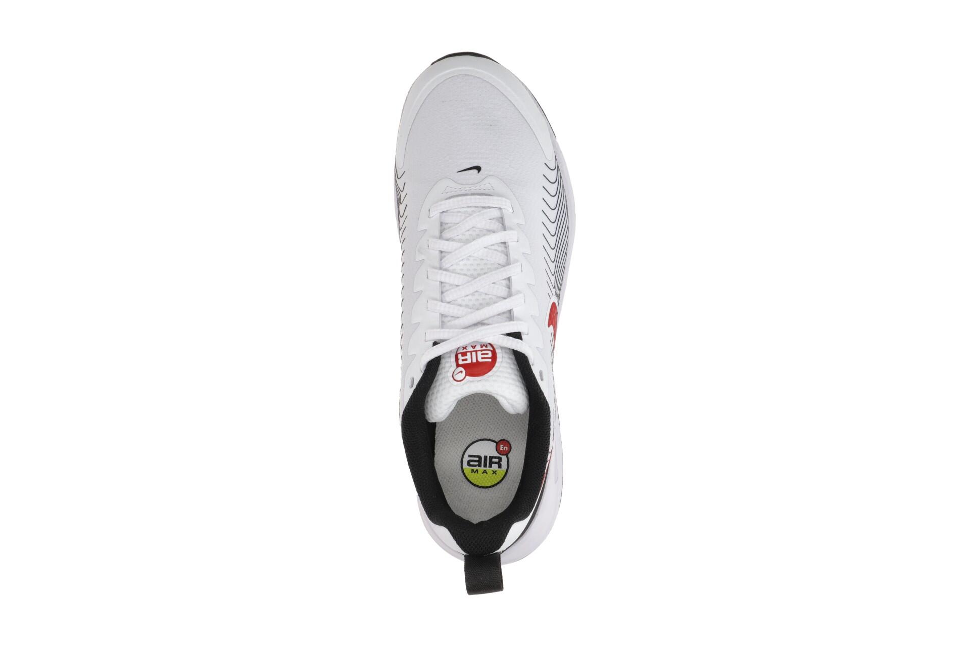 NIKE AIR MAX Nuaxis Schuhe weiß rot Herren Trainer 6/7