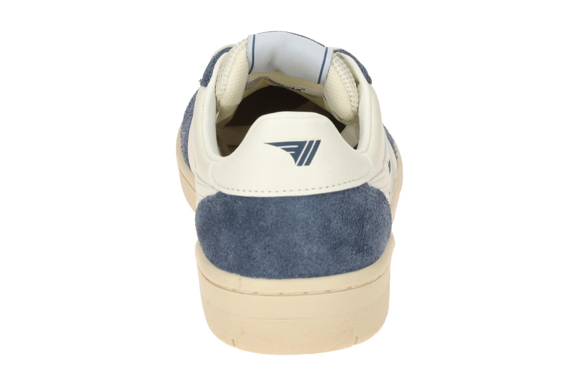Gola Hawk 89 Schuhe Sneakers weiß blau Damen CLB760 5/7
