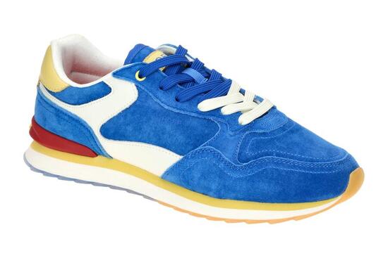 Hoff Caeruleus Men Schuhe Sneakers blau Leder 22402612