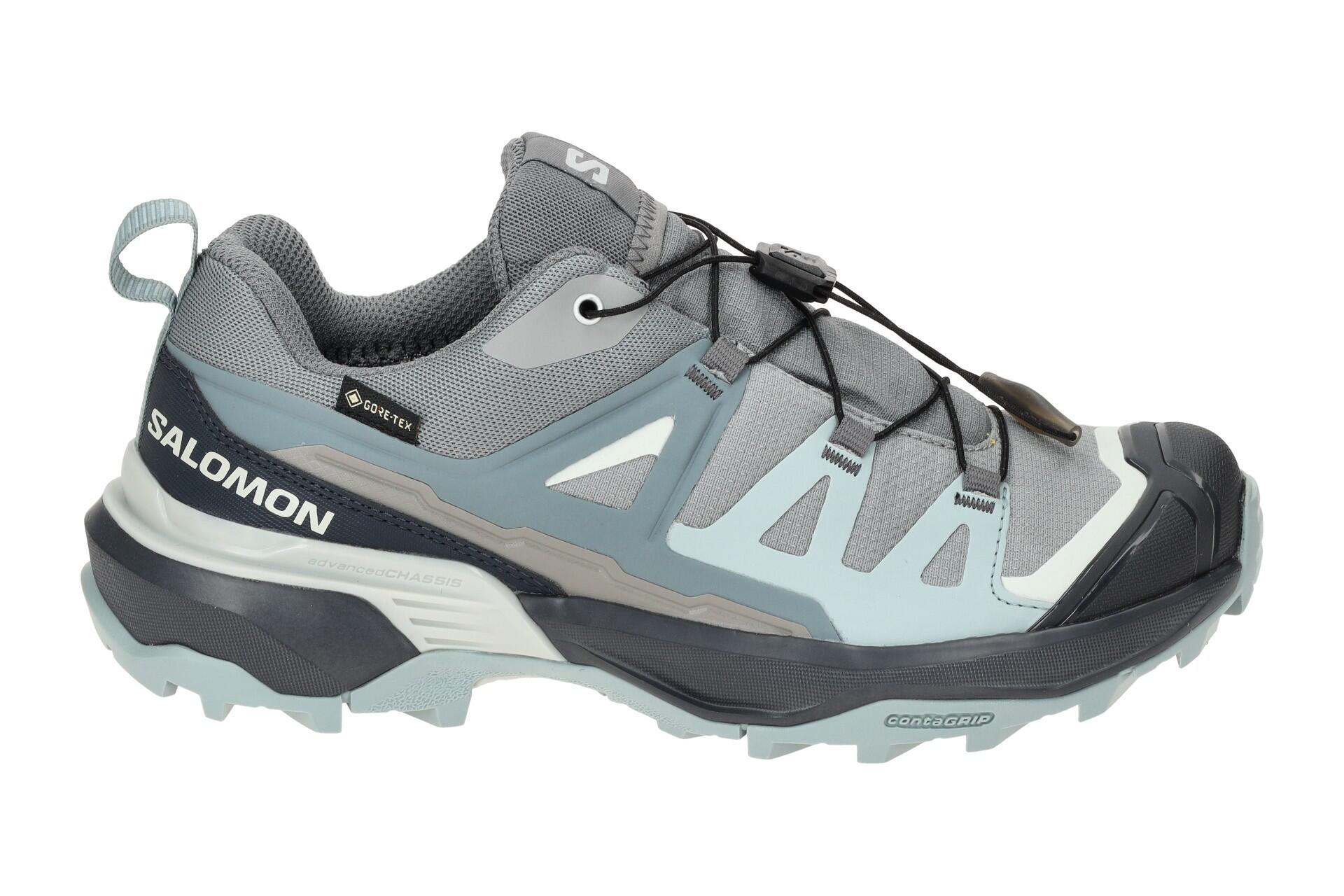 Salomon X Ultra 360 GTX Schuhe grau blau GORE-TEX 474493 2/7