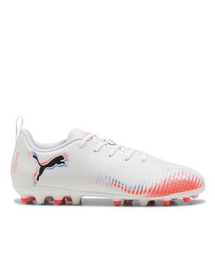 Zapatillas de tacos para Niño Puma future 8 play Blanco