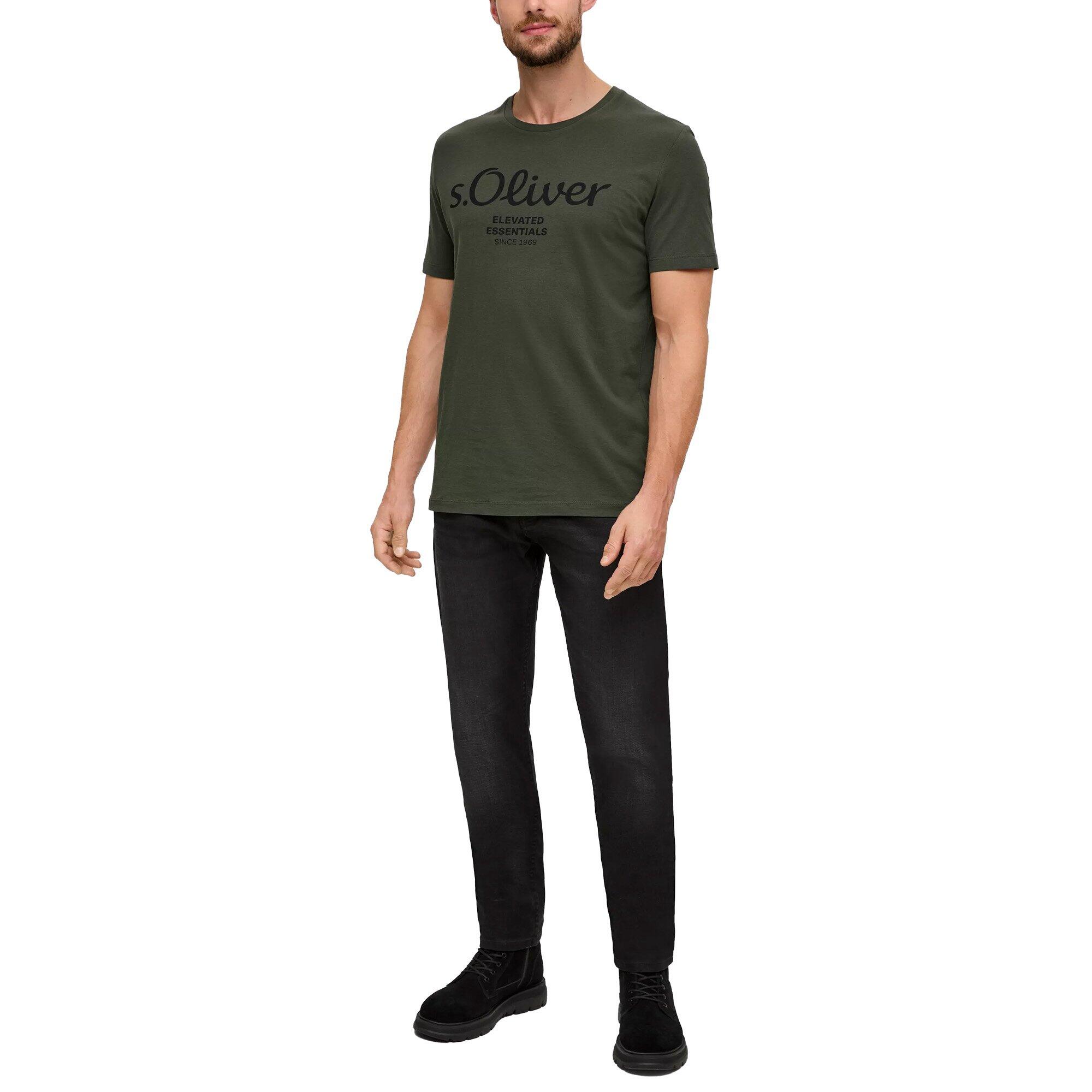 T-Shirt Herren 1er Pack Bequem sitzend-Logo T-Shirt 3/5