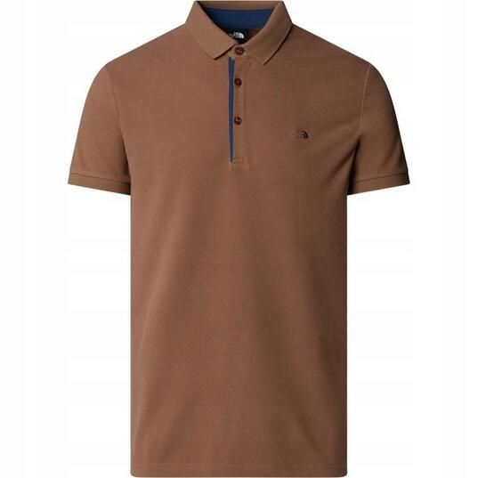 The North Face M Premium Slim Polo Shirt Men NF0A8C1N6IH BROWN