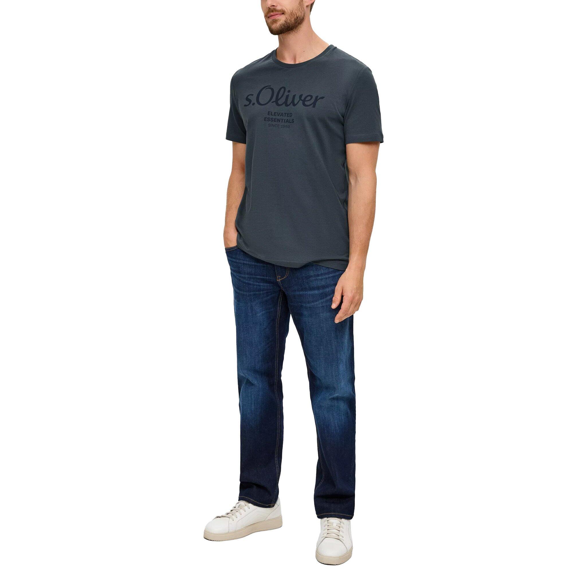 T-Shirt Herren 1er Pack Bequem sitzend-Logo T-Shirt 3/5