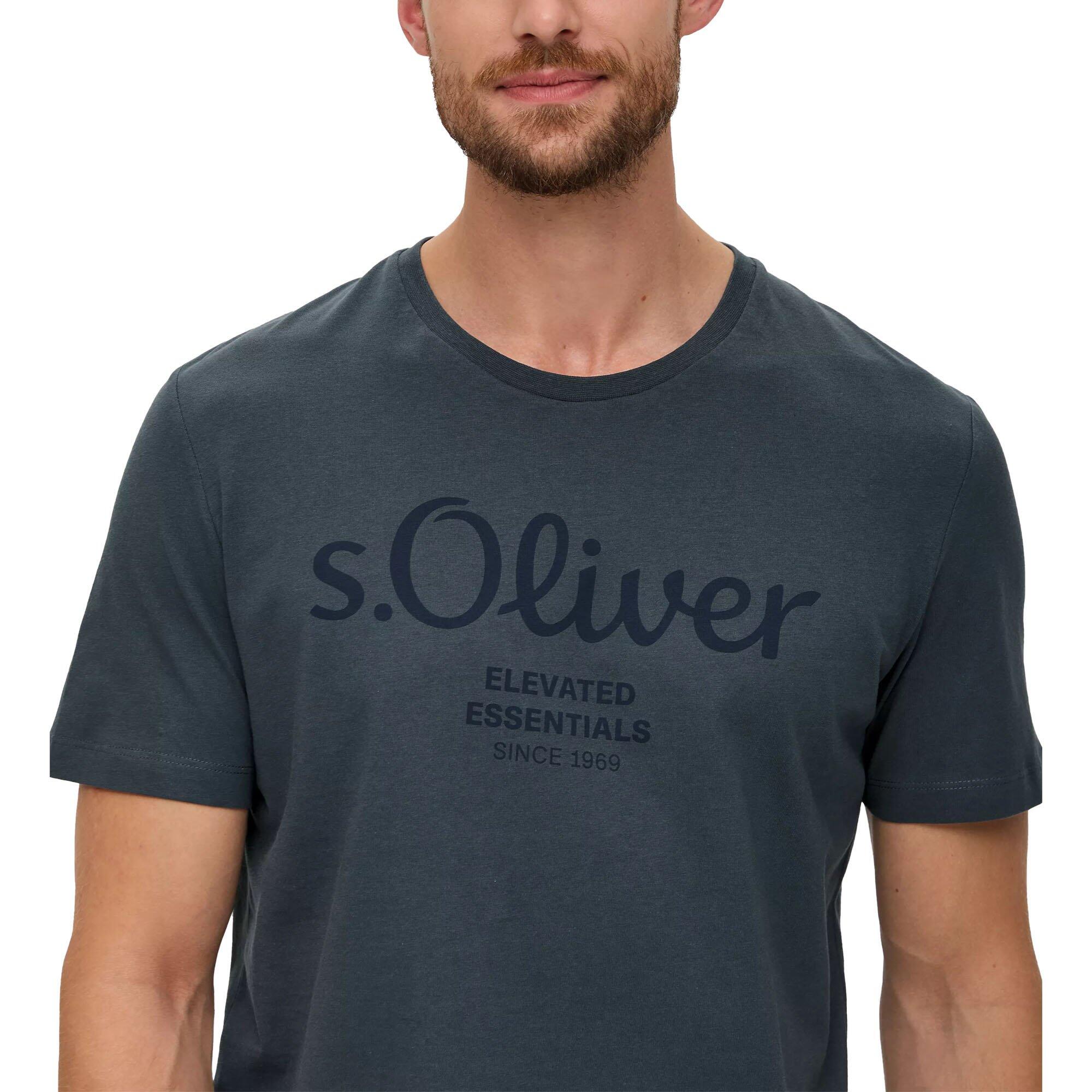 T-Shirt Herren 1er Pack Bequem sitzend-Logo T-Shirt 5/5