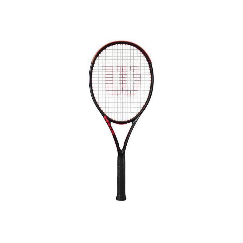 Wilson - Raquette De Tennis Wilson Clash Team 103 V3.0 - Raquette De Tennis - Noir|rouge - Grip 3 - Decathlon