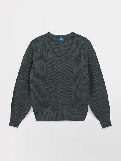 Pull col v Femme - JENNYVER Sapin