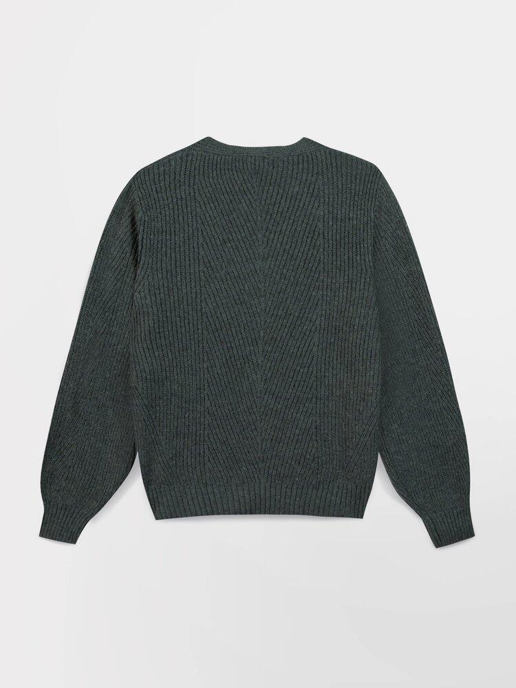 Jersey TBS Jennyver verde/gris para mujer 2/2