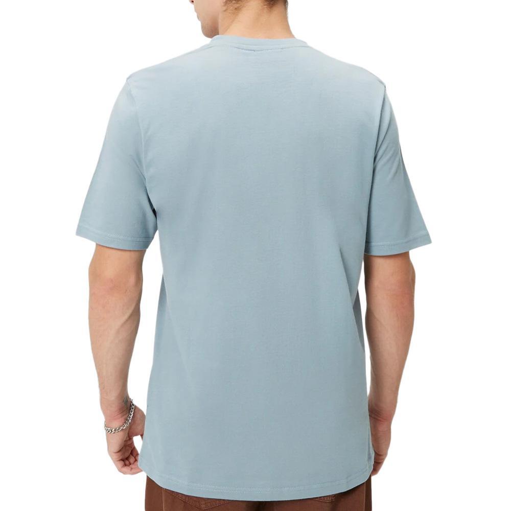 Camiseta Fila Bordada Azul Claro para Hombre 3/3