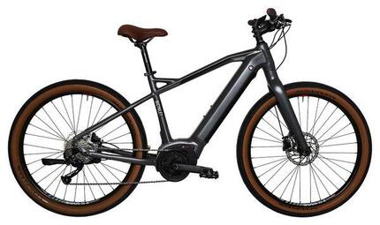 Vélo Fitness Électrique Bicyklet Gabriel Shimano Altus 9V 500 Wh 27.5'' Gris Tit