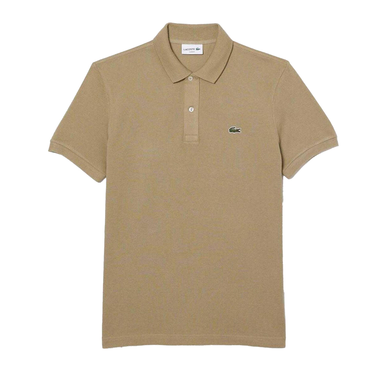 LACOSTE Unisex Adult L.12.12 Pique Slim Polo Shirt (Beige)