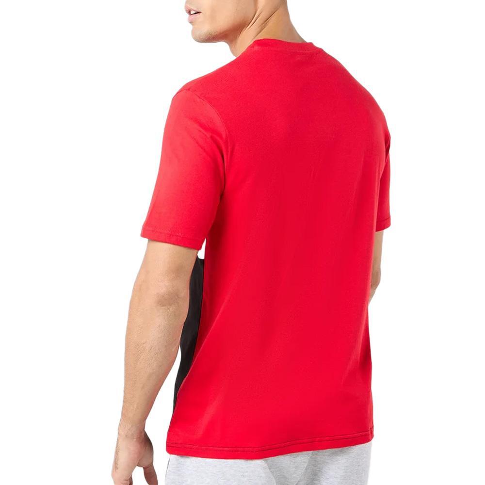 T-shirt Rouge/Noir Homme Fila Flat Matte 2/2
