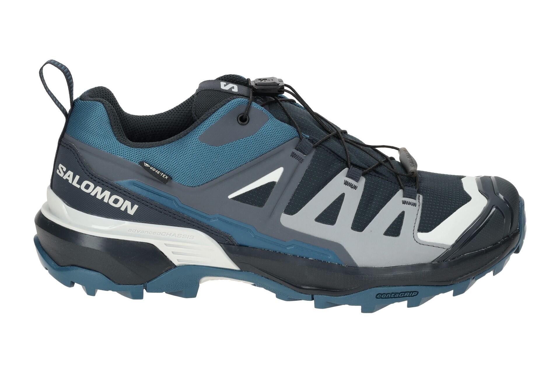 Salomon X Ultra 360 GTX Schuhe blau grau GORE-TEX 474534 2/7