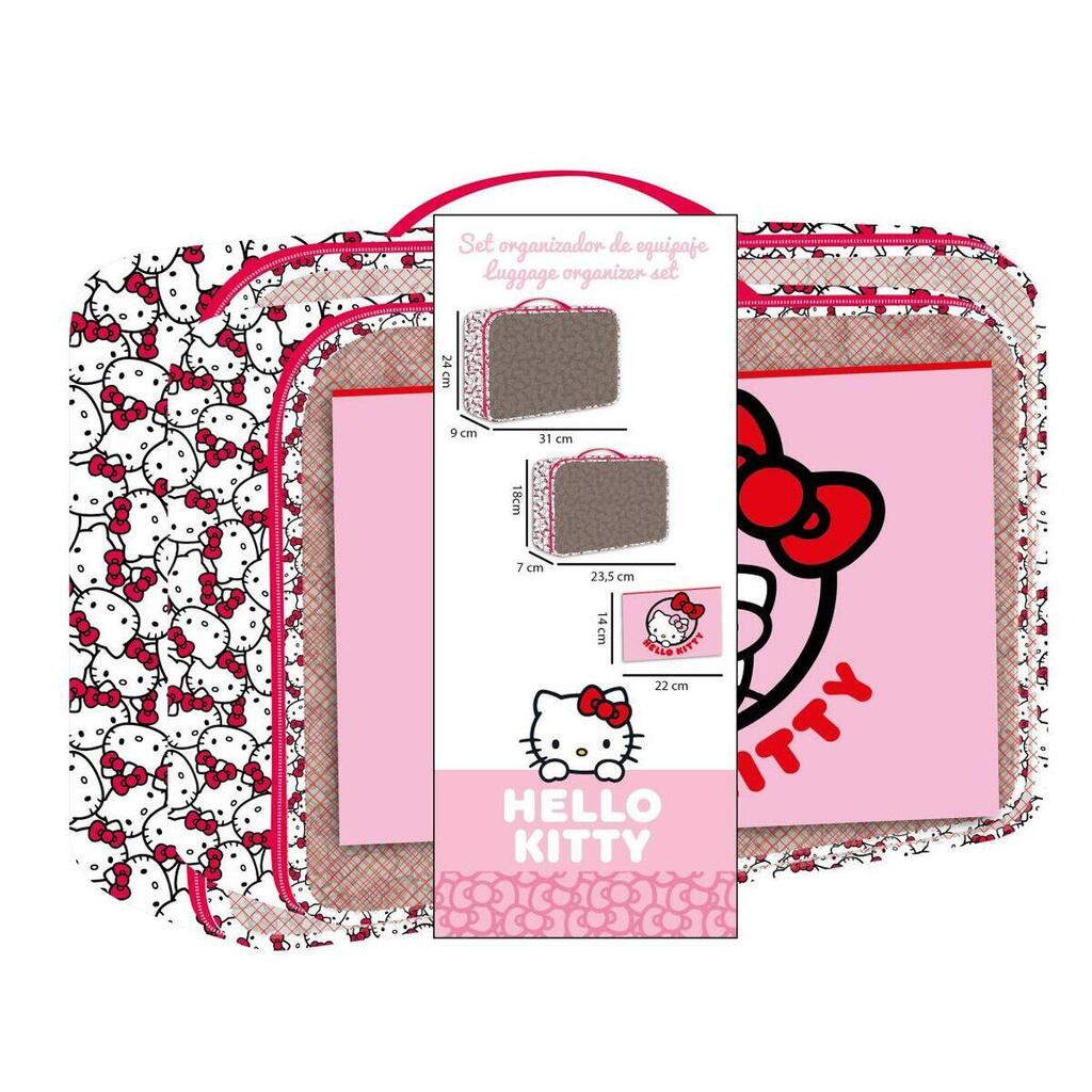 Travel Vanity Case Hello Kitty Red