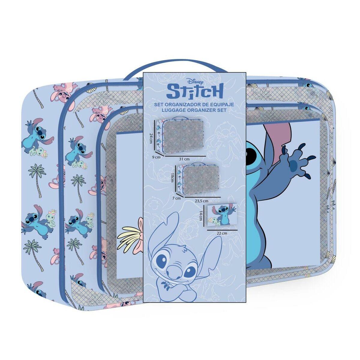 Disney - Nécessaire De Voyage Stitch Bleu - Sac De Voyage - Bleu - No Size - Decathlon