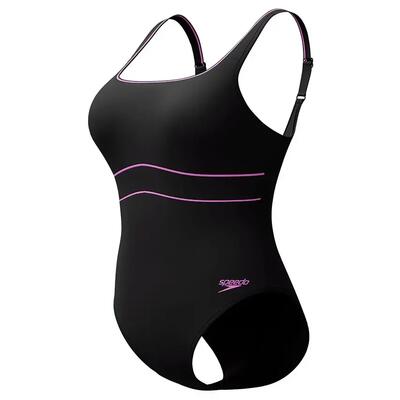 Dames contour eclipse shaping badpak zwart iii