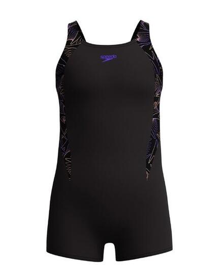 Maillot de bain 1 pièce fille Speedo H-boom Splice Legsuit