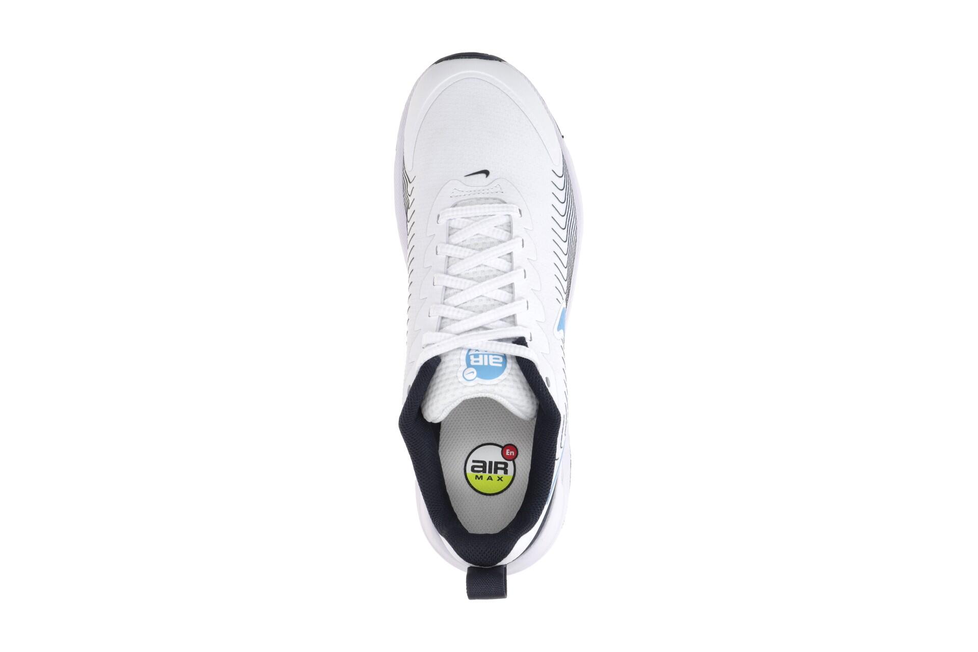 NIKE AIR MAX Nuaxis Schuhe weiß blau Herren Trainer 6/7