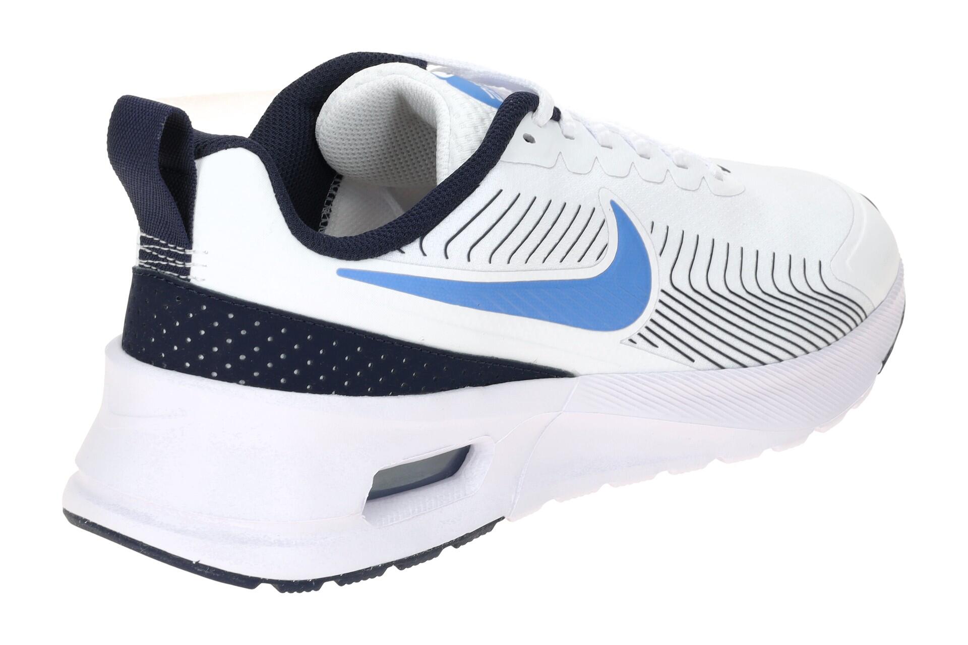 NIKE AIR MAX Nuaxis Schuhe weiß blau Herren Trainer 4/7