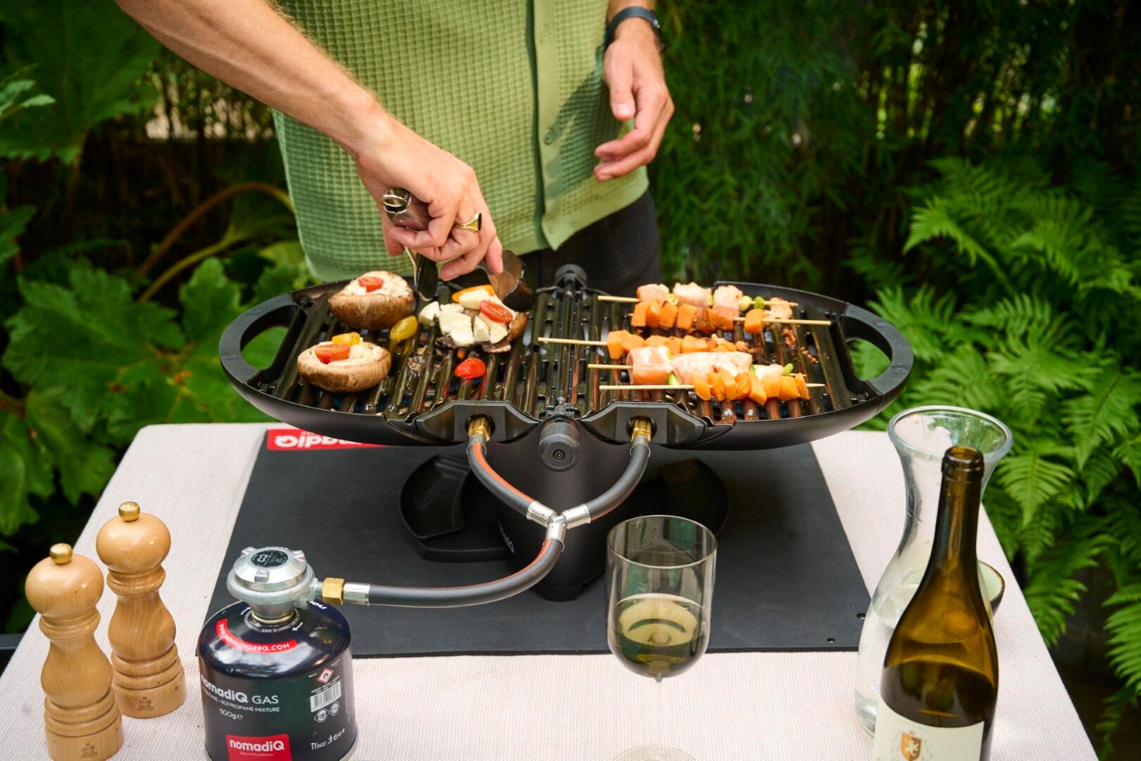 NomadiQ BBQ model 3.0 - Black 6/7