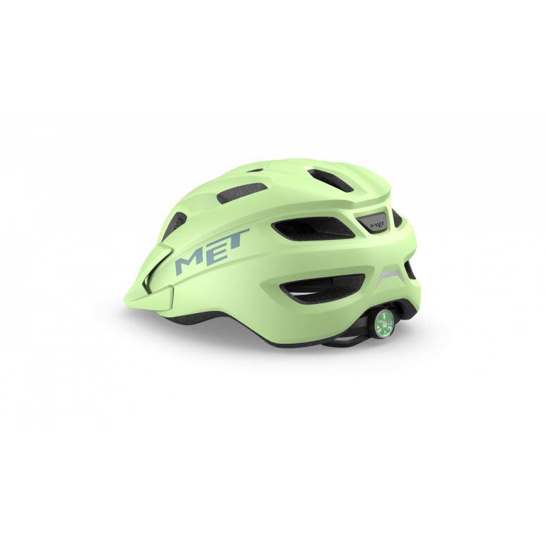 Casco da ciclismo per bambini MET Crackerjack Mint Green 3/4
