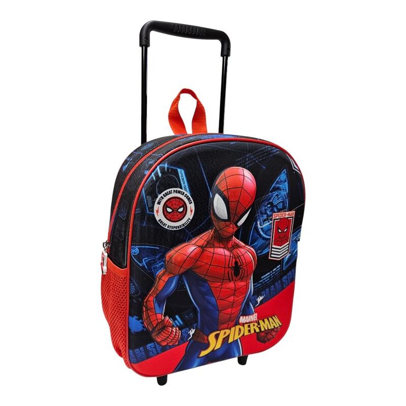 Rucsc tip Troler 3D, 32x26x11cm, multicolor, bretele ajustabile, Spiderman